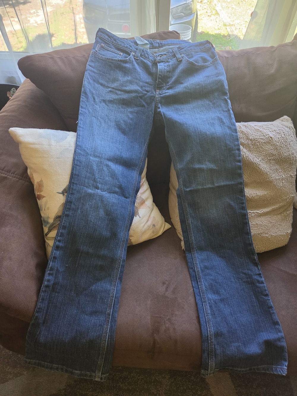 Carhartt Women's Dark Blue Boot CUT Jeans